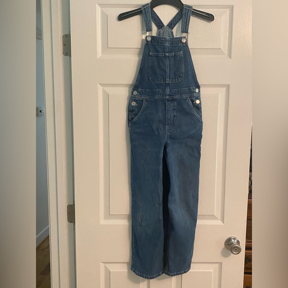 H&M Classic Blue Denim Overalls